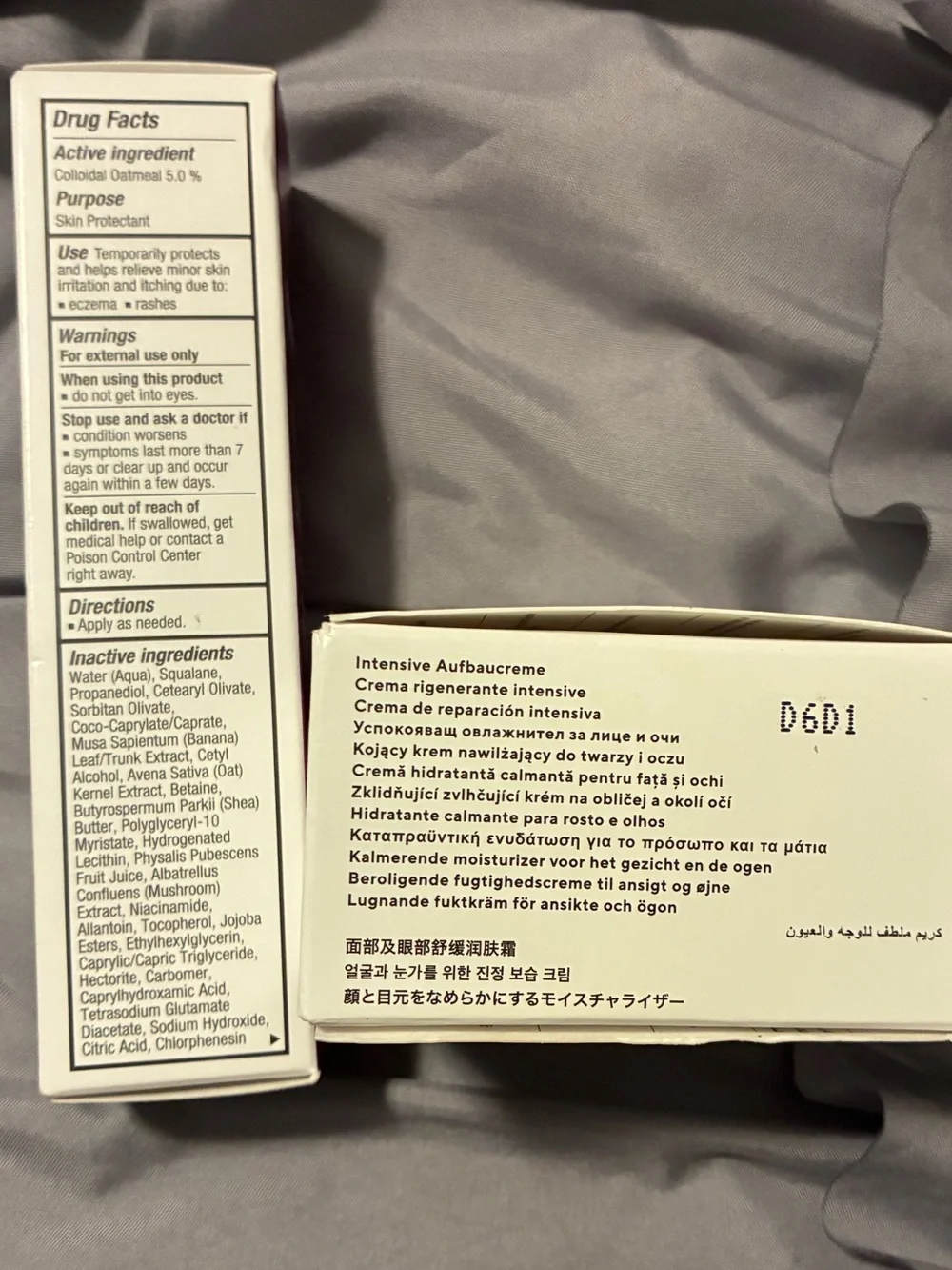 Murad Hydration Eczema Duo Quick Relief Oatmeal + Intense Recovery Cream NEW